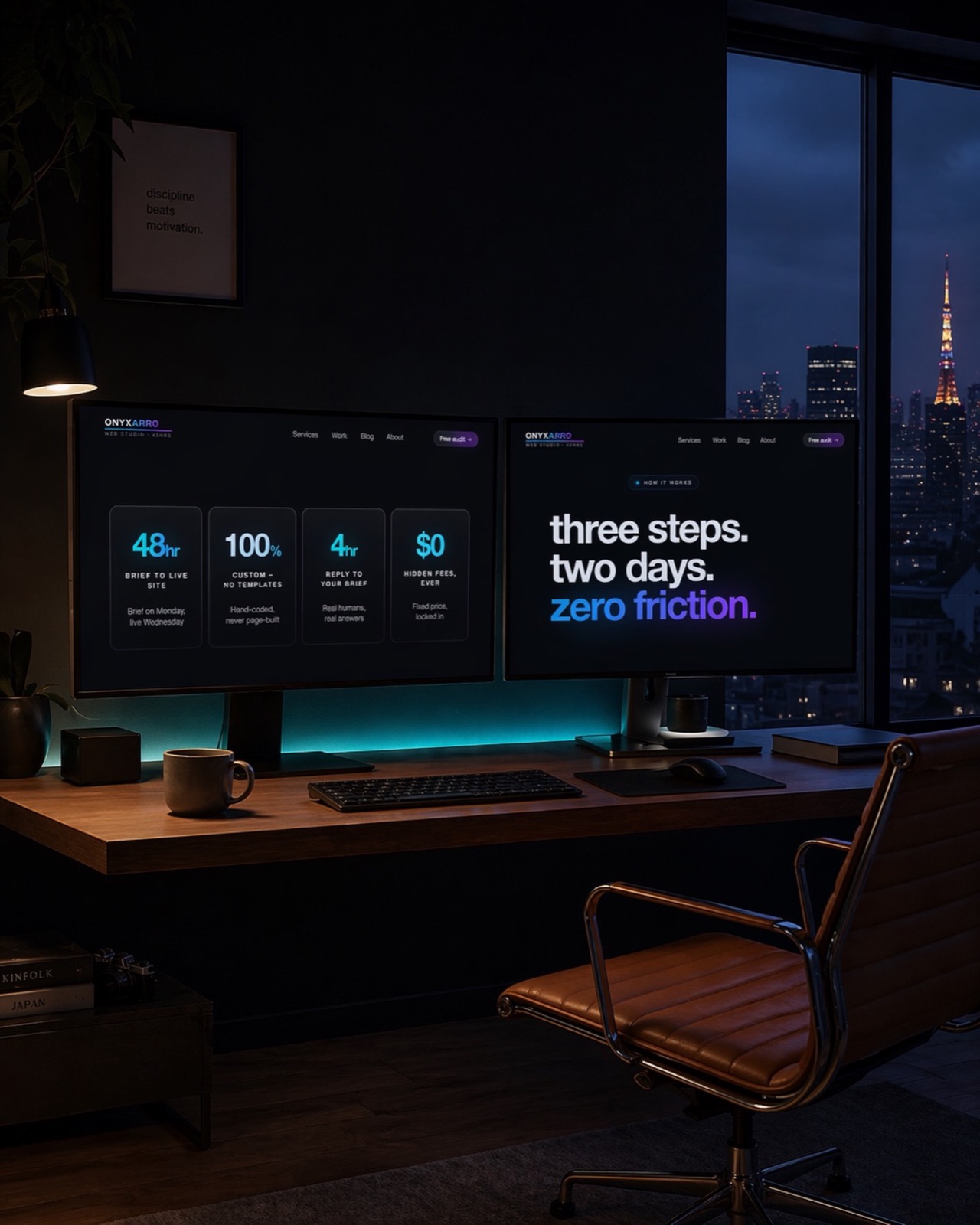 Free audit to live website in 48 hours