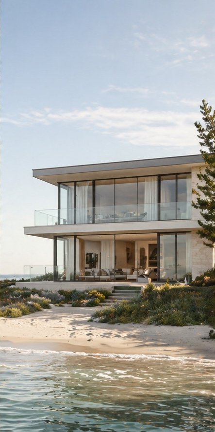 Concept listing: coastal home